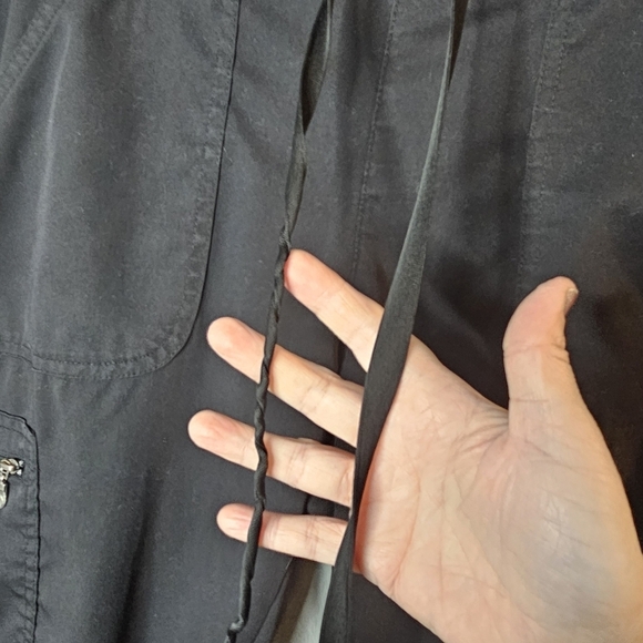 Adar Pro Womens Jogger Scrub Pants Size M - Lot Of 2 Please READ - Solid Black‎ - Picture 12 of 16